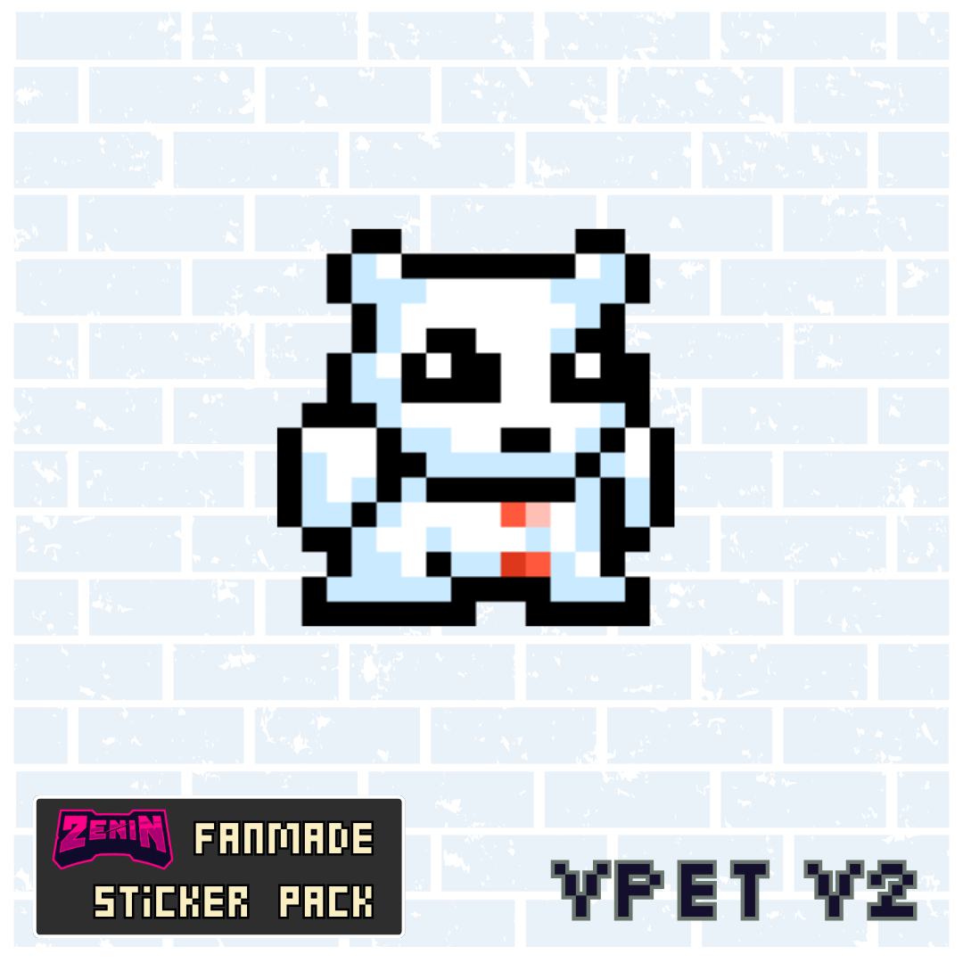 ZeninTCG - Fan-made- Mini Pixel Sticker Pack (Vpet V1-5) [INSTOCK]