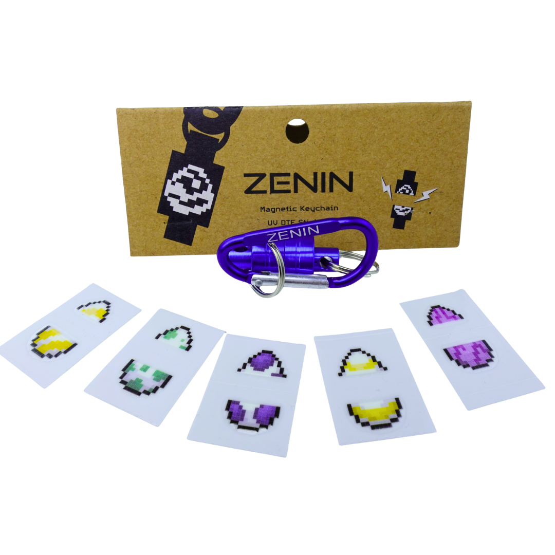 Digimon -ZeninTCG Magnetic Keychain & Sticker Set [INSTOCK]