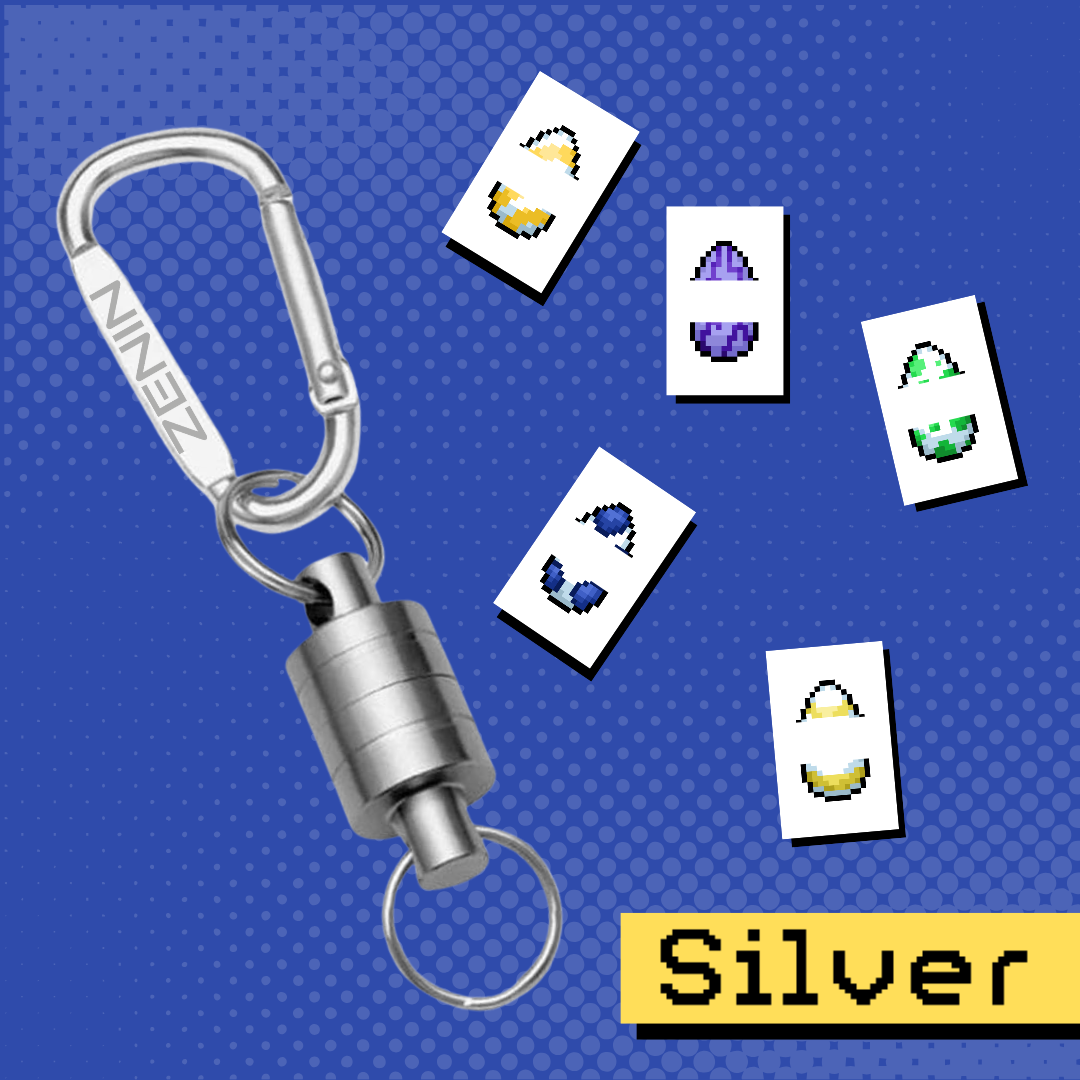 Digimon -ZeninTCG Magnetic Keychain & Sticker Set [INSTOCK]