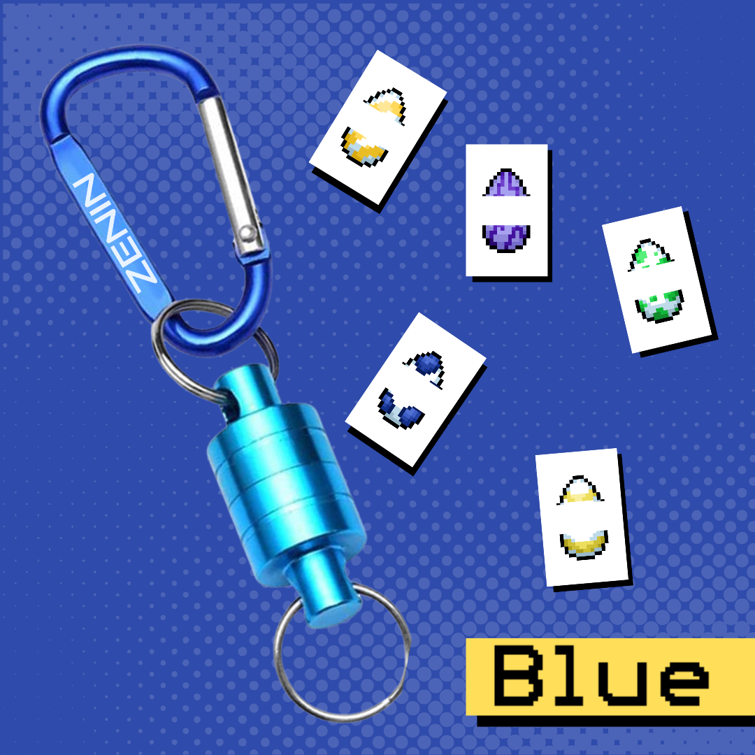 Digimon -ZeninTCG Magnetic Keychain & Sticker Set [INSTOCK]