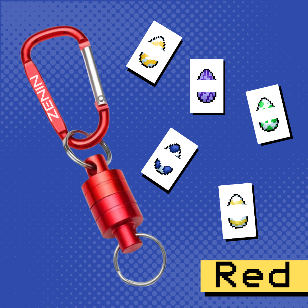 Digimon -ZeninTCG Magnetic Keychain & Sticker Set [INSTOCK]