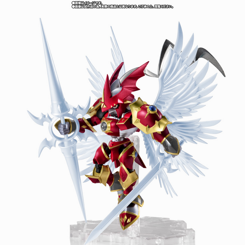 Digimon Figurines -NXEDGE STYLE - Dukemon Crimson mode & Beelzemon Blast mode