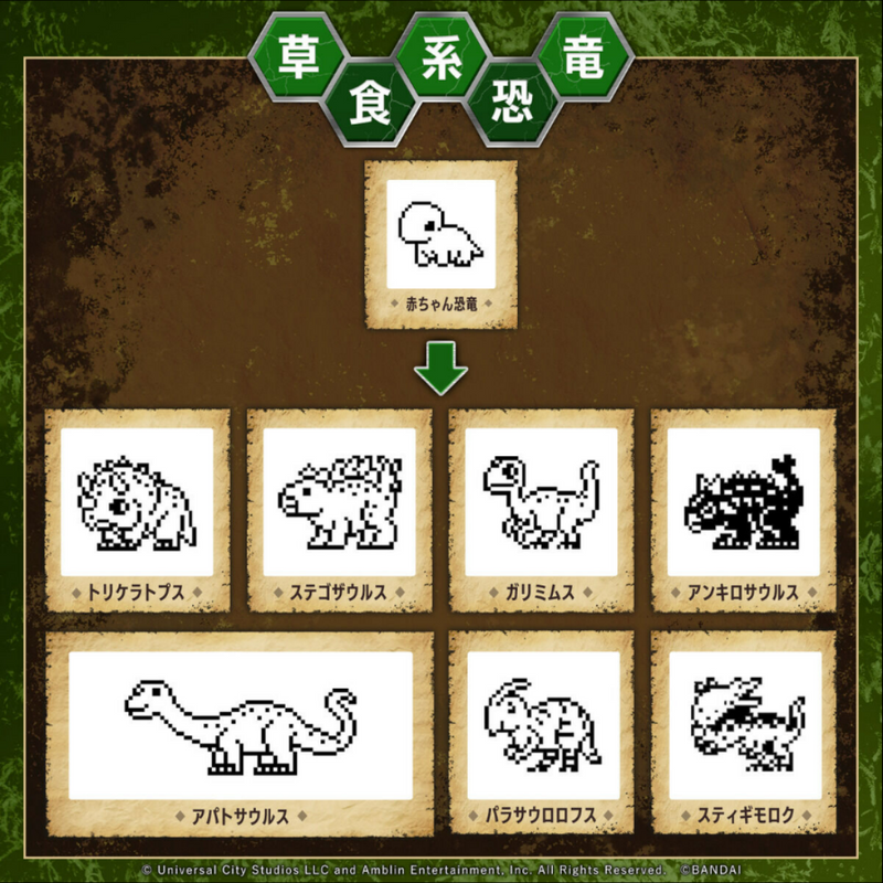 Jurassic World - Tamagotchi (Amber/Egg version) [INSTOCK]
