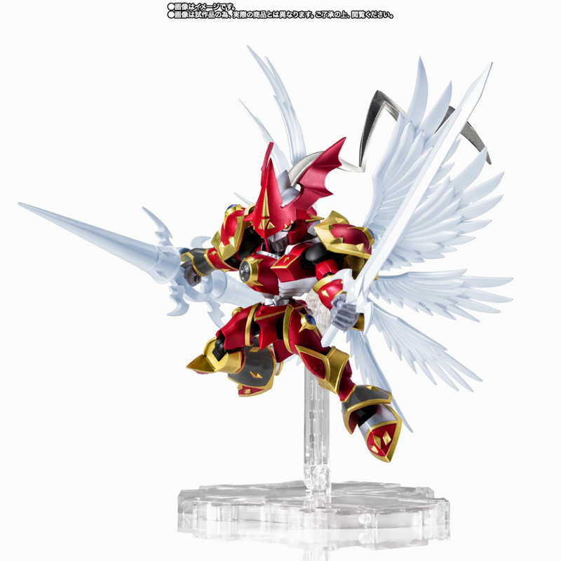 Digimon Figurines -NXEDGE STYLE - Dukemon Crimson mode & Beelzemon Blast mode