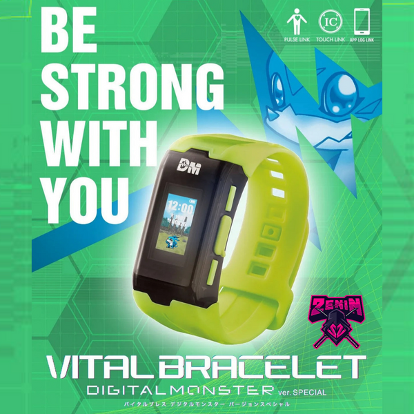 Digimon Vital Bracelet Digital Monster - VER- SPECIAL (VEEMON DIM) [INSTOCK]