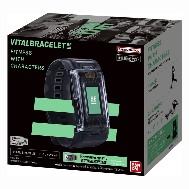 Vital Bracelet BE - (Black/White)