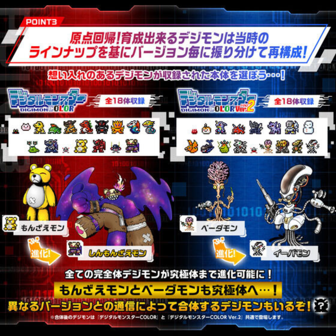 デジモンcolor ver3.4.5 セット デジモンcolor3.4.5セット デジタル