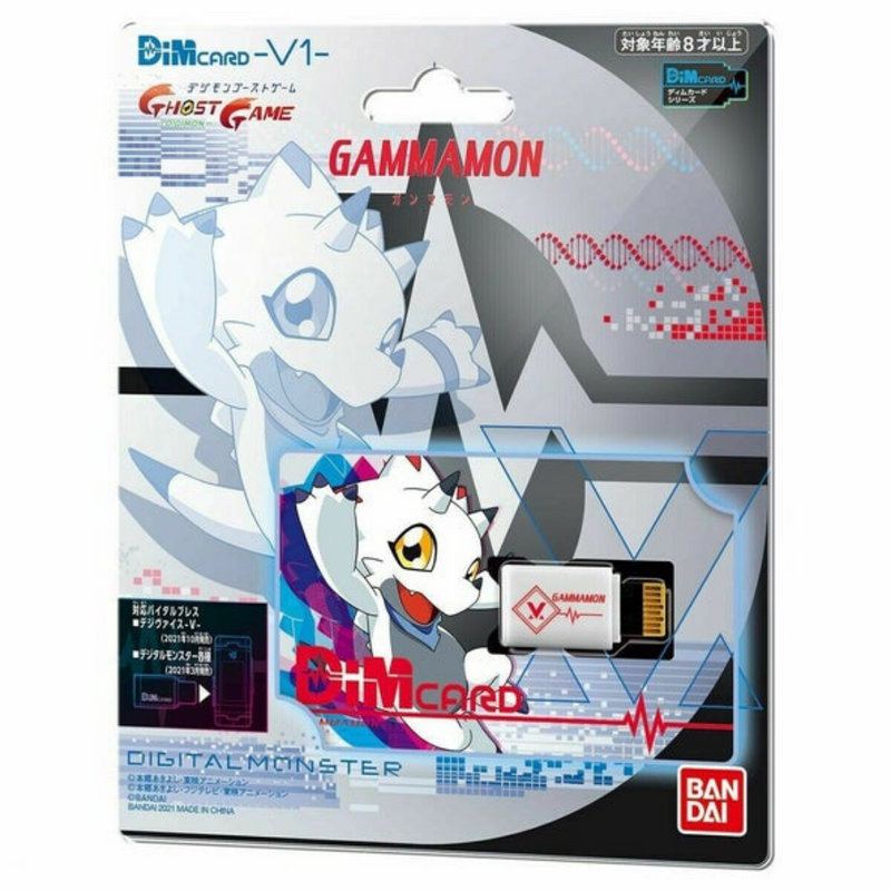 Digimon Vital Bracelet Digital Monster - Digivice V - Dim Card V1 Gammamon