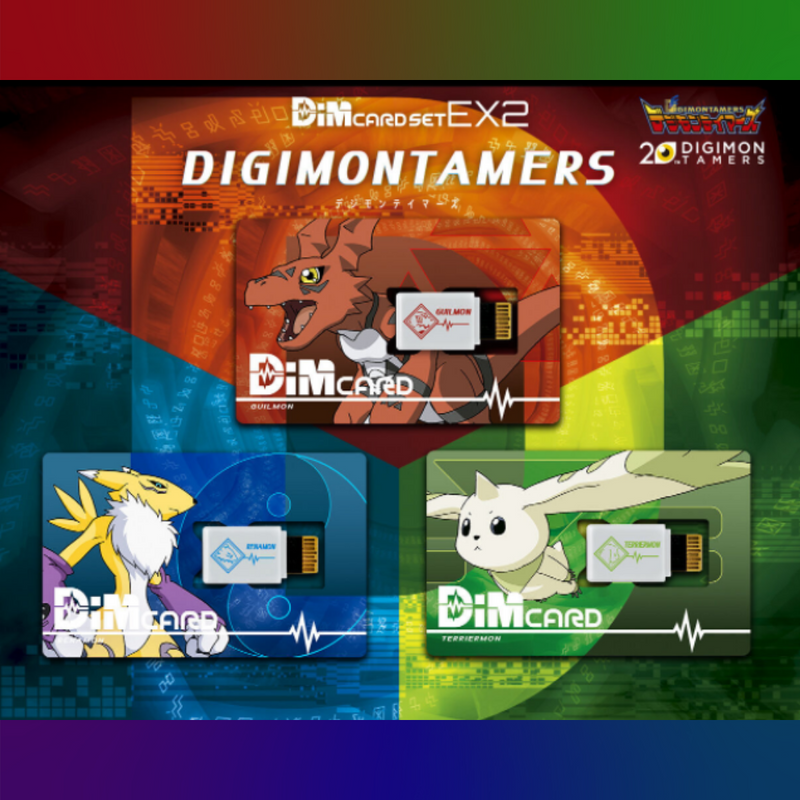 Digimon Vital Bracelet - Dim Card SET EX2 Digimon Tamers