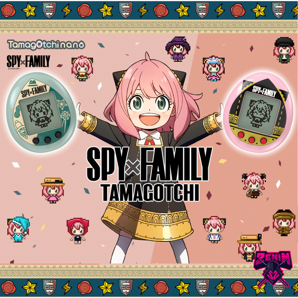 SPY × FAMILY Tamagotchi (Anyacchi Pink/Spy Green)